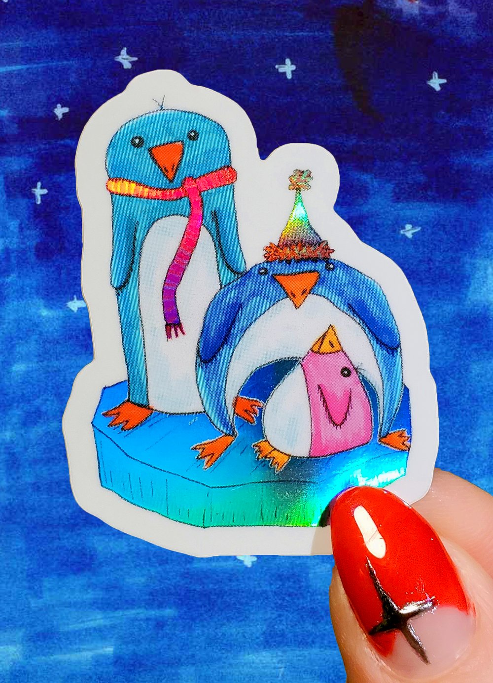 Image of Penguin Freaks Sticker