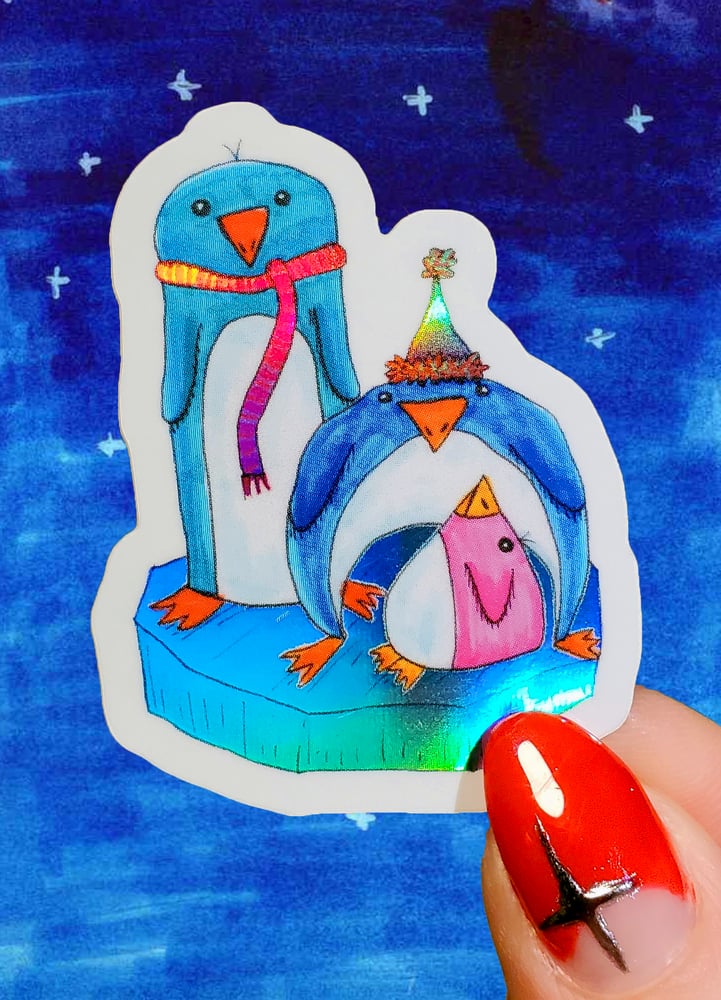 Image of Penguin Freaks Sticker
