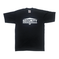 Image 1 of Security Shirt (B&W)