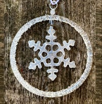 Image 1 of Snowflake ornament 