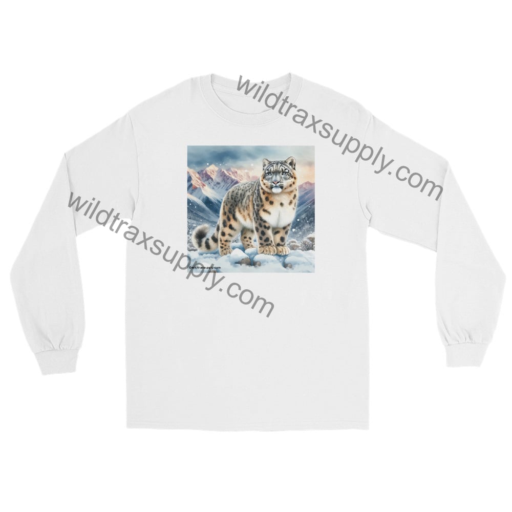 Snow Leopard Long Sleeve Shirt | Wildtrax Supply