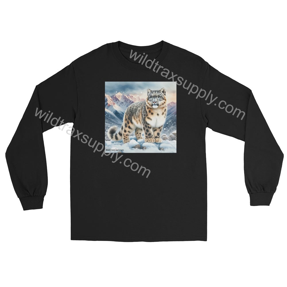 Snow Leopard Long Sleeve Shirt | Wildtrax Supply Snow Leopard Long Sleeve Shirt | Wildtrax Supply