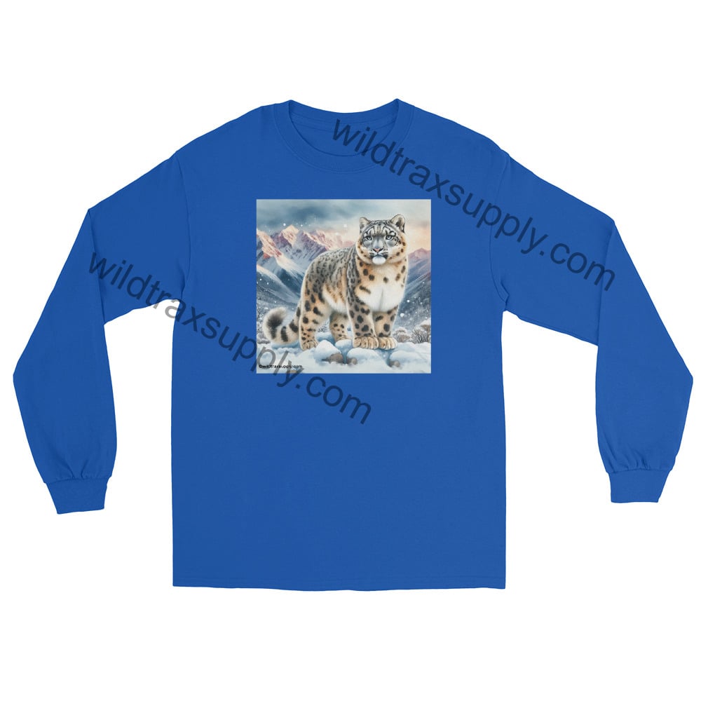 Snow Leopard Long Sleeve Shirt | Wildtrax Supply