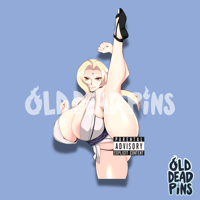 Image 1 of Tsunade Standing Split Vinyl Decal