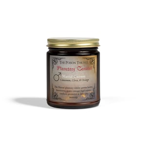 Image of Martial Current | Planetary Candles | Scented Candles