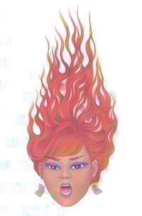 Embrace your anger - Mini print and postcard