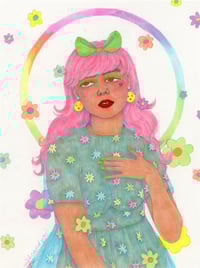 Longing for your touch - Mini print and postcard