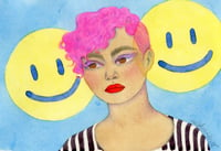 Image 1 of Smile - original painting