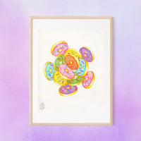 Image 1 of Katamari Doughnut - original drawing