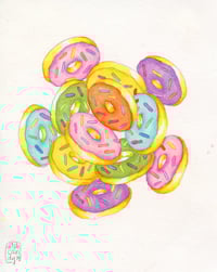 Image 2 of Katamari Doughnut - original drawing