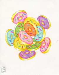 Image 2 of Katamari Doughnut - original drawing