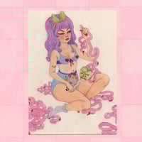 Image 1 of Love Ur Guts - Mini print and postcard