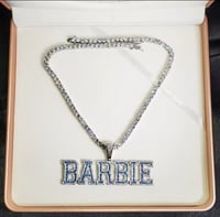 Image 1 of Varsity letter necklace 