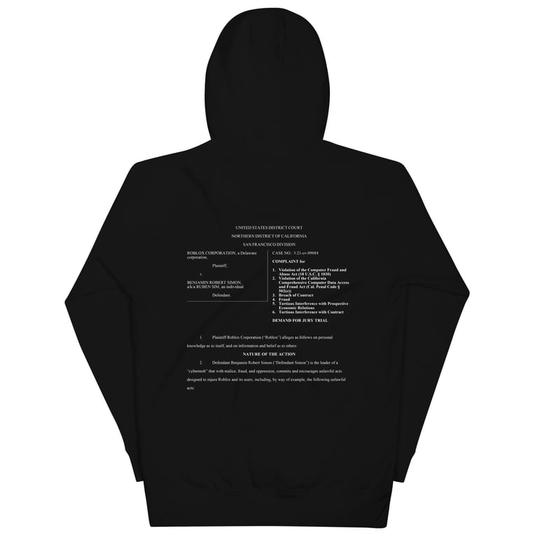 The Lawsuit Hoodie Image 2