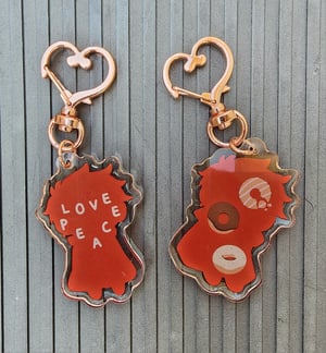 Image of Trigun Plush Charms || 2"