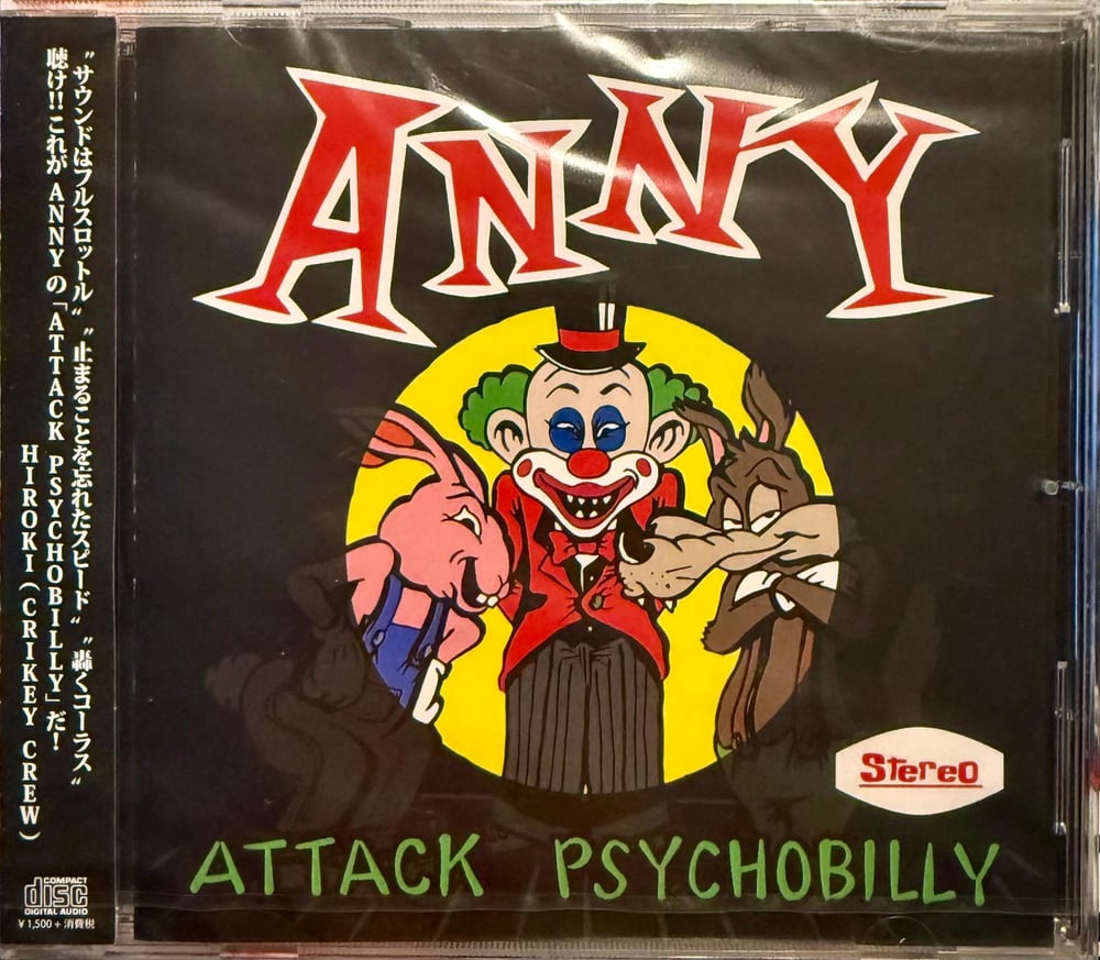 ANNY - ATTACK PSYCHOBILLY (CD)