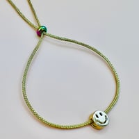 Image 1 of Gold acid vibe rope bracelet 