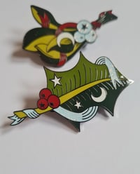 Image 1 of Festive Pins - Twinpack THANK YOU special offer 🌟