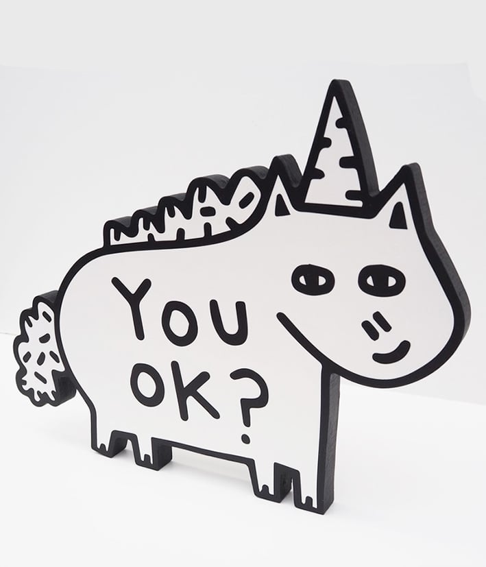 Image of Roy x Meg Unicorn Art Wall Hanging 