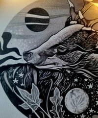 Image 2 of Solstice Badger - card