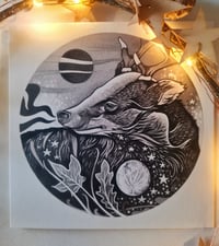 Image 1 of Solstice Badger - card