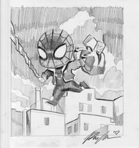 Marvel Snap! Miles Morales Original Prelim Sketch