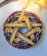 Image 1 of Solstice Star - wooden decoration 