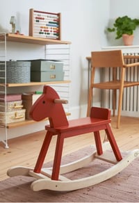 Image 2 of Kid's Concept Rocking Horse Carl Larsson