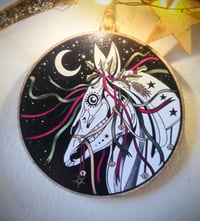 Image 1 of Mari Lwyd - hanging decoration 