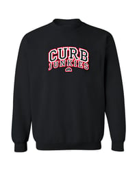 Image 1 of CJ "UNIVERSITY" CREWNECK SWEATSHIRT BLACK