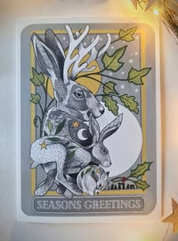 Solstice Greetings - card