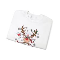Image 7 of Nurse Life Christmas Sweatshirt