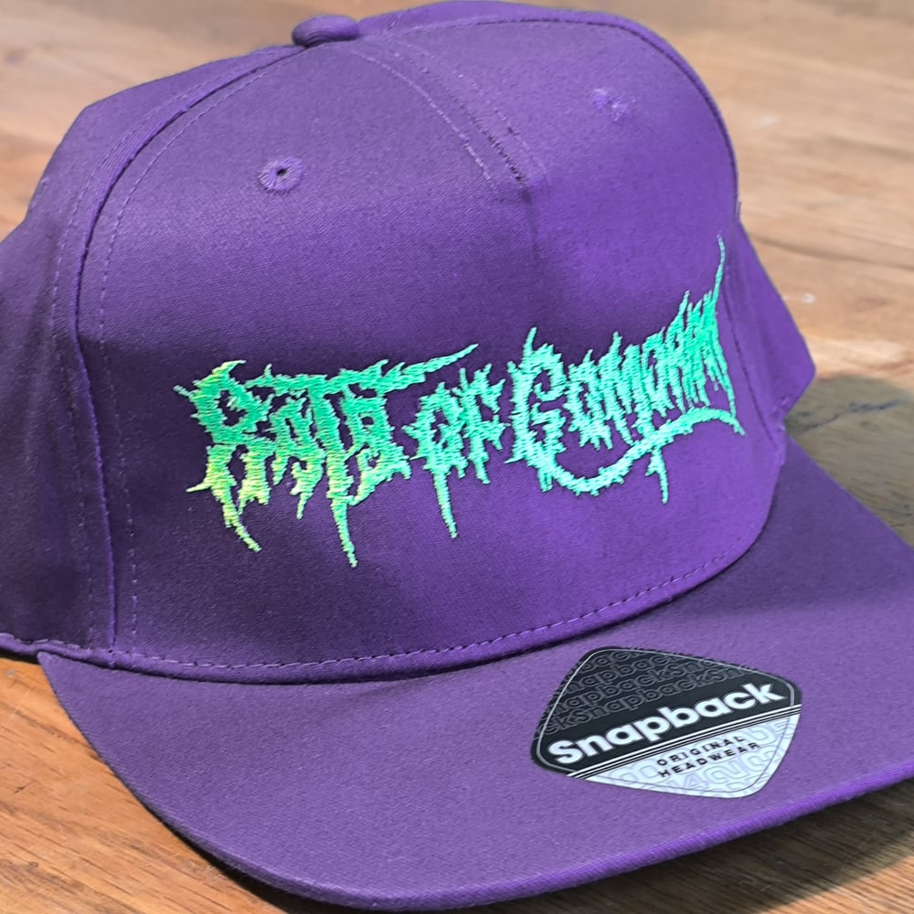 Logo Cap purple/neon