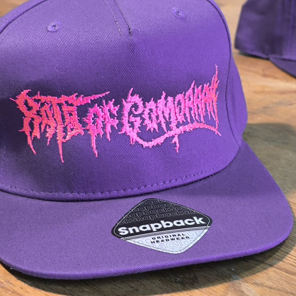 Logo Cap purple/neon