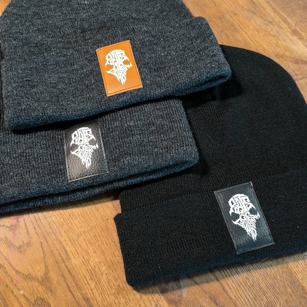 Shop only: Skull Label Beanie