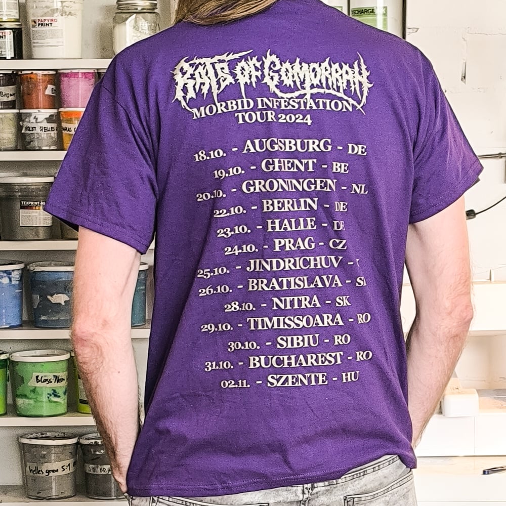 Morbid Infestation Tourshirt