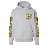 Image 2 of "Noodle Party Vol 2" Hoodie - Gray Heather