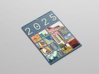 Image 1 of BESH PRINTS Architecture Wall Calendar 2025 - V.2 (DIN A4)