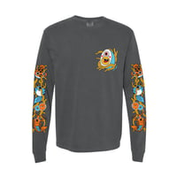 Image 2 of "Noodle Party Volume 2" Long Sleeve Tee - Vinatge Black