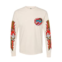 Image 2 of "Kongu's Revenge" Long Sleeve Tee - Ivory