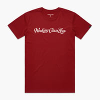 Tradition Script Tee (CARDINAL)