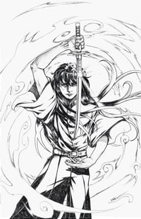 Image 1 of Demon Slayer Mist 11" x 17" Original Art