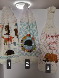Image 1 of Crochet Full Kitchen Towels