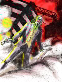 Joker Chaos Art Print