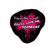 Image 3 of Officially licensed Butcher & Blackbird vinyl SINGLE stickers
