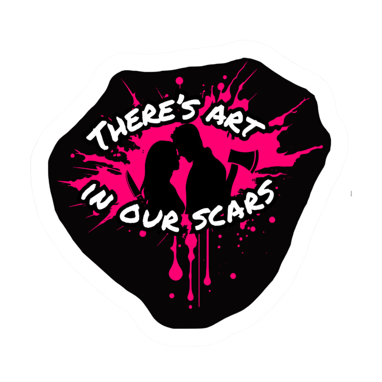 Image of Officially licensed Butcher & Blackbird vinyl SINGLE stickers