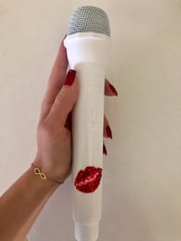 Image 7 of Lipstick Kiss Microphone Prop
