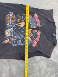 Image 12 of Vintage Harley Davidson 3D Emblem tag "The Great American Hog, Guam" T-shirt 1991