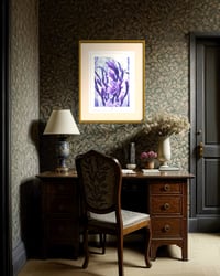 Image 2 of BLUE, BLUE LAVENDER  (36X24)