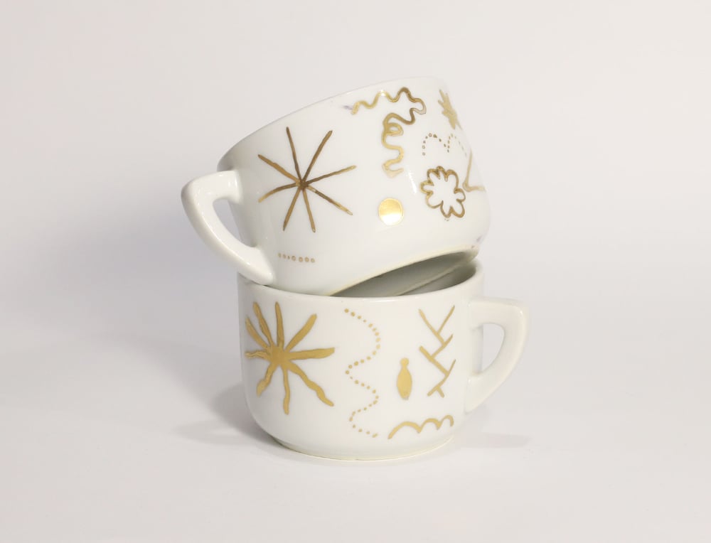 Image of UPCYCLED GOLD MUG